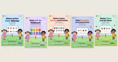 Vorschau - Arbeitsblätter - Deutsch–Arabisch Komplettpaket: 5 Hefte - Deckblatt