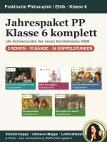 Vorschau - Stundenentwürfe - PP Klasse 6 komplett – alle Schwerpunkte des neuen Kernlehrplans - Deckblatt