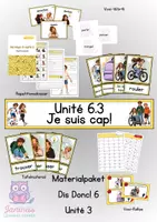 Vorschau - Arbeitsblätter - Materialpaket Dis donc 6! - Unité 3 - Deckblatt