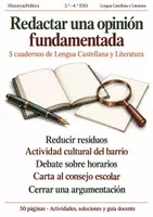 Vista previa - Hojas de trabajo - Opinión argumentada: 5 cuadernos 3.º–4.º ESO - Portada