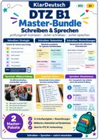 Vorschau - Arbeitsblätter - DTZ B1 – Master-Bundle Schreiben & Sprechen - Deckblatt
