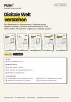 Vorschau - Stundenentwürfe - Medienkompetenz Materialpaket: Social Media, KI, Lootboxen, Influencer-News - Deckblatt