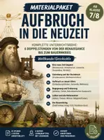 Vorschau - Stundenentwürfe - Aufbruch in die Neuzeit – komplette Unterrichtsreihe: 6 Doppelstunden von der Renaissance bis zum Bauernkrieg - Deckblatt