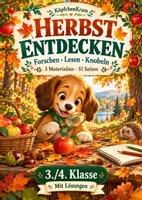 Vorschau - Arbeitsblätter - Herbst entdecken – Materialpaket - Deckblatt