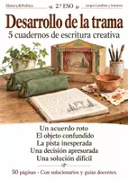 Vista previa - Hojas de trabajo - Desarrollo de la trama: 5 cuadernos 2.º ESO - Portada