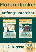 Vorschau - Stundenentwürfe - Materialpaket: Anfangsunterricht - Deckblatt