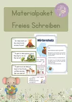 Vorschau - Poster - Materialpaket - Freies Schreiben - Deckblatt