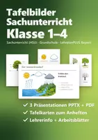 Vorschau - Arbeitsblätter - Tafelbilder Sachunterricht Grundschule Paket – 3 Präsentationen: Bäume, Wasserkreislauf, Jahreszeiten | PowerPoint + PDF (HSU) - Deckblatt
