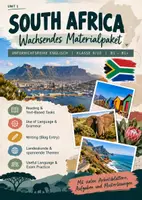 Vorschau - Arbeitsblätter - Materialpaket – South Africa (Klasse 9/10) - Deckblatt