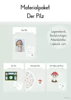 Vorschau - Arbeitsblätter - Materialpaket: Der Pilz - Deckblatt