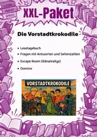 Vorschau - Unterrichtsreihen - Die Vorstadtkrokodile | XXL Materialpaket | Unterrichtsmaterial | Deutsch | Klasse 5-8 | mit Lösungen - Deckblatt