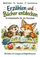 Vorschau - Spiele - Erzählen und Bücher entdecken – 10 Arbeitshefte – Vorschule - Deckblatt