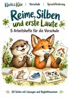 Vorschau - Spiele - Reime, Silben und erste Laute – 5 Arbeitshefte – Vorschule - Deckblatt