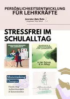 Vorschau - Arbeitsblätter - Materialpaket - Stressfrei im Schulalltag - Deckblatt