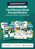 Vorschau - Arbeitsblätter - Präsentation, Komplettpaket Fachübergreifend, Klasse 6-7 - Deckblatt