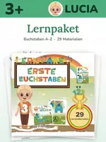 Vorschau - Unterrichtsreihen - Buchstaben Lernpaket A–Z ab 3 Jahren – 29 Materialien | Alphabet, Anlaute & erstes Lesen | Kita und Vorschule - Deckblatt