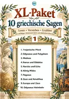 Vorschau - Stundenentwürfe - XL-Paket 1: 10 Antike Sagen - Leseverständnis - Deckblatt