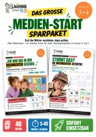 Vorschau - Unterrichtsreihen - Medienkompetenz Grundschule Bundle – Nachrichten-Wörterbuch + Nachrichten-Detektive | Fake News & Politik-Wörter | Klasse 3/4 - Deckblatt