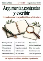 Vista previa - Hojas de trabajo - Argumentación: 15 cuadernos de Lengua 3.º–4.º ESO - Portada