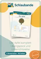 Vorschau - Stundenentwürfe - Der Apfel komplett: Übungspack und Unterrichtsreihe - Deckblatt