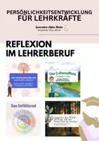 Vorschau - Arbeitsblätter - Materialpaket - Reflexion im Lehrerberuf - Deckblatt