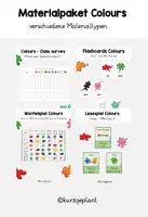 Vorschau - Spiele - Materialpaket Colours - verschiedene Aufgabenformate - Deckblatt