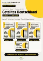 Vorschau - Unterrichtsreihen - Geteiltes Deutschland – Komplettpaket Geschichte Klasse 9: Lernheft, Foliensatz, Tests | Geschichtsträchtig - Deckblatt
