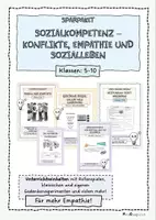 Vorschau - Stundenentwürfe - Materialpaket Sozialkompetenz - für mehr Empathie - Deckblatt