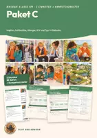 Vorschau - Stundenentwürfe - Impfen Antibiotika Allergie HIV Diabetes Biologie Klasse 8 9 | Paket 5 Unterrichtsstunden 85 Seiten mit Lösungen | Boarding Pass, Exit-Ticket, Kompetenzraster | Blut und Abwehr Paket C - Deckblatt