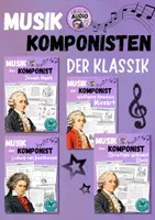 Vorschau - Arbeitsblätter - Komponisten der Klassik – Gluck, Haydn, Mozart und Beethoven | Musikunterricht Paket - Deckblatt