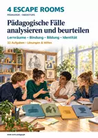Vorschau - Stundenentwürfe - Fälle analysieren: 4 Escape Rooms Pädagogik Oberstufe | Montessori, Bindung, Klafki & Mead - Deckblatt