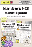 Vorschau - Arbeitsblätter - Numbers 1–20 | Zahlen bis 20 Englisch | Materialpaket Arbeitsblätter & Spiele - Deckblatt