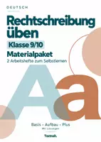 Vorschau - Stundenentwürfe - Rechtschreibung Klasse 9/10 – Materialpaket mit Lösungen und Bewerbungstraining - Deckblatt