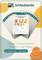 Vorschau - Unterrichtsreihen - Klasse 2 Gesamtpaket: Deutsch und Mathe - Deckblatt