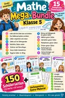 Vorschau - Stundenentwürfe - Mathe Mega-Bundle Klasse 5 – 15 komplette Themenpakete | 150 Schülerseiten + umfangreiches Zusatzmaterial - Deckblatt