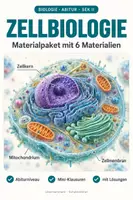 Vorschau - Stundenentwürfe - Zellbiologie Prüfungspaket | Biologie Oberstufe - Deckblatt