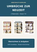 Vorschau - Arbeitsblätter - Renaissance, Reformation und Absolutismus – Arbeitsblätter Klasse 7–8 - Deckblatt