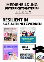 Vorschau - Arbeitsblätter - Materialpaket - Resilient in sozialen Netzwerken - Deckblatt