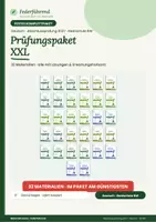 Vorschau - Arbeitsblätter - XXL-Paket | Abschlussprüfung Deutsch 2027 RS BW | alle Hefte (32 Materialien) | Federführend - Deckblatt