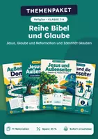 Vorschau - Arbeitsblätter - Themenreihe Bibel und Glaube Religion, Klasse 7-8 - Deckblatt