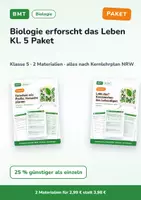 Vorschau - Arbeitsblätter - Biologie erforscht das Leben Kl. 5 Paket - Deckblatt