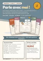 Vorschau - Arbeitsblätter - Parle avec moi ! — Zehn Übungs-Unités Französisch 1. Lernjahr (Bundle, Klasse 6/7) - Deckblatt