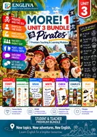Vorschau - Stundenentwürfe - MORE! 1 Unit 3 (LP 2023) • ENGLIVA BUNDLE: Pirates – Komplettpaket (7 Module) - Deckblatt