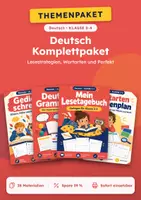 Vorschau - Arbeitsblätter - Lesestrategien, Komplettpaket Deutsch, Klasse 3-4 - Deckblatt