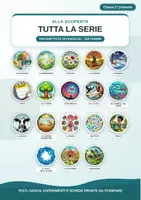anteprima - Esercizi - Pacchetto completo Alla scoperta – 18 fascicoli in stampato maiuscolo, classe 1ª - Pagina di copertina