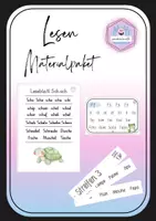 Vorschau - Spiele - Materialpaket Lesen - Schriftspracherwerb - Deckblatt