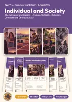 Vorschau - Unterrichtsreihen - Individual and Society Englisch Oberstufe Paket | 5 Einheiten 85 Seiten mit Lösungen | Who Am I?, Ambitions and Obstacles, Gender Roles and Equality, Übungsklausur | Abi-Kompass Englisch Paket 4 - Deckblatt