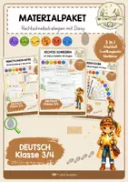 Vorschau - Unterrichtsreihen - FRESCH Rechtschreibstrategien Materialpaket Klasse 3/4 - Deckblatt