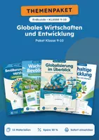 Vorschau - Arbeitsblätter - Globales Wirtschaften, Paket mit 12 Materialien, Klasse 9-10 - Deckblatt