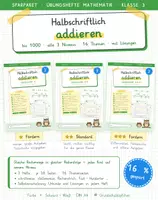 Vorschau - Arbeitsblätter - Sparpaket Halbschriftlich addieren Klasse 3 - Deckblatt